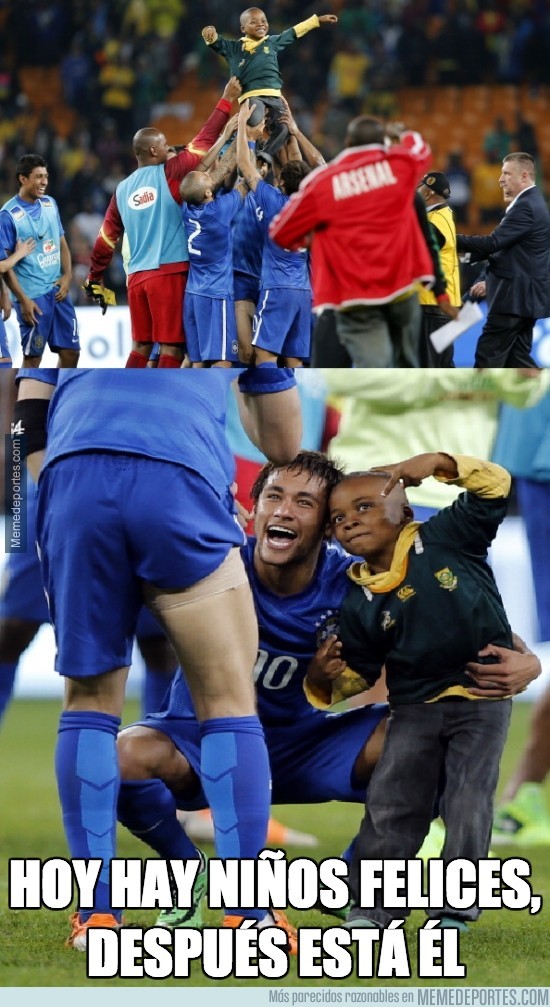 277794 - Este niño cumple su sueño con Neymar