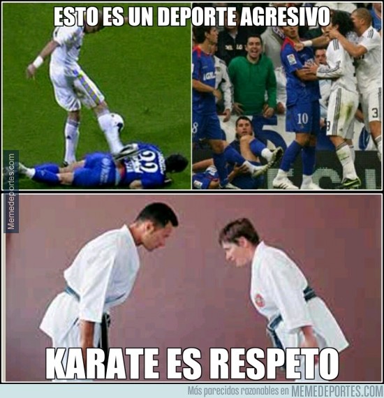 280457 - Grandes diferencias entre el Karate y el fútbol