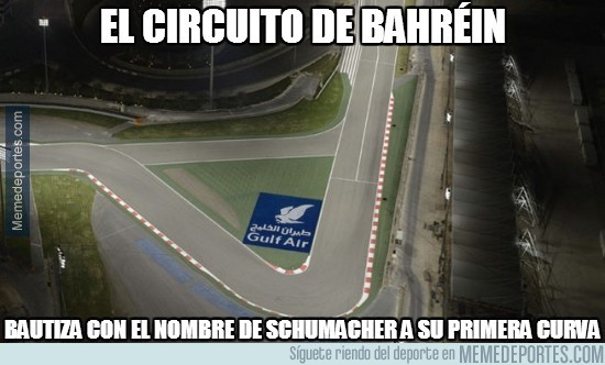 280700 - Schumacher estará presente en el circuito de Bahréin