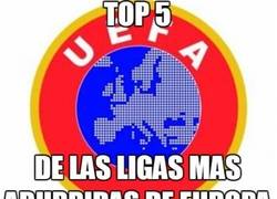 Enlace a TOP 5 de las ligas más aburridas de Europa