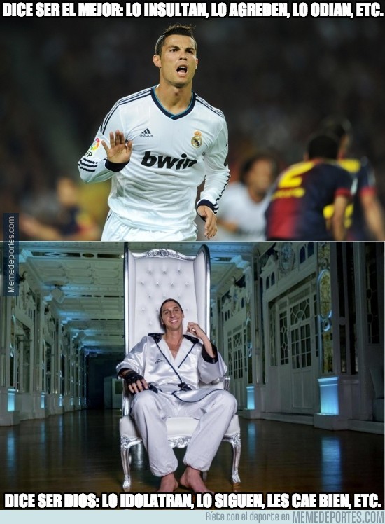 280835 - De la admiración a Ibra al odio a Cristiano