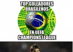 Enlace a Top 5 goleadores brasileños en Champions League
