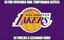 Enlace a Los Lakers podrían surfir la baja de Kobe Bryant lo que resta de temporada
