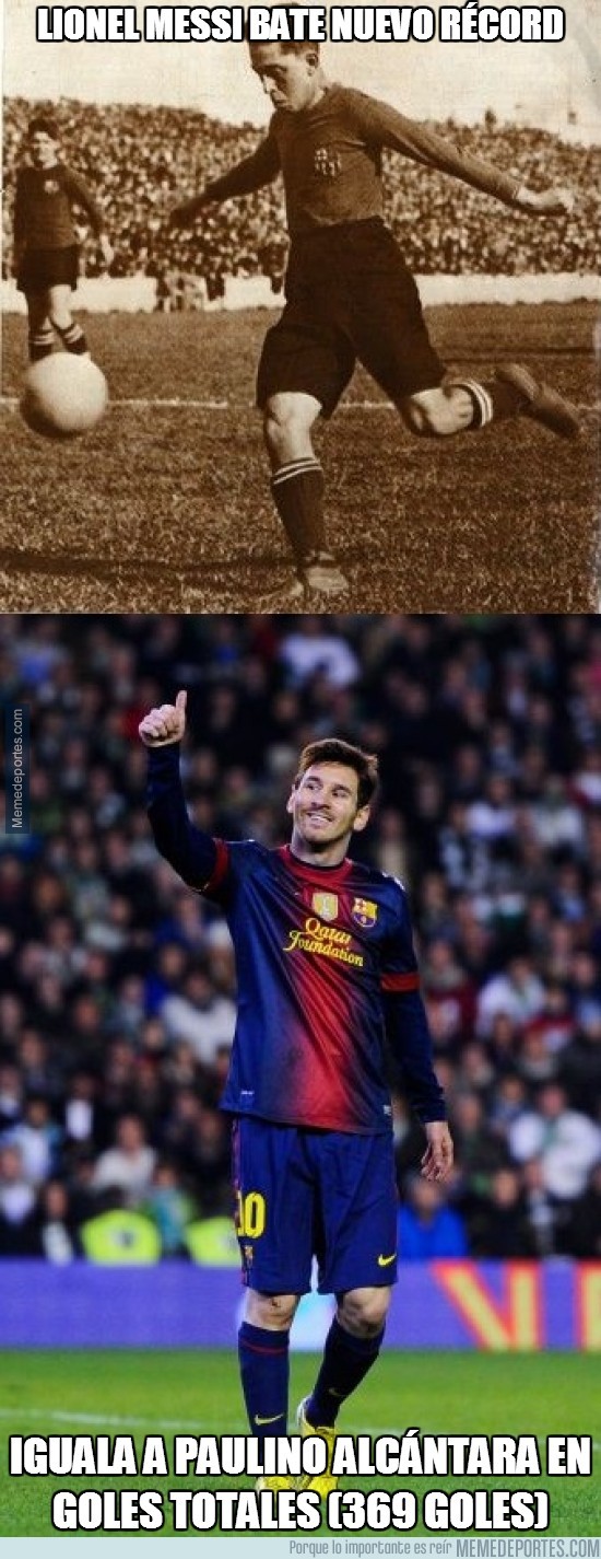 283623 - Messi, como Moyes, sigue a ritmo de récord