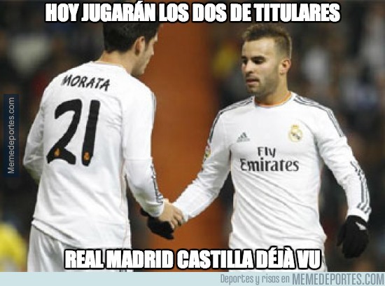 284527 - Morata y Jesé, los dos titulares con el Madrid