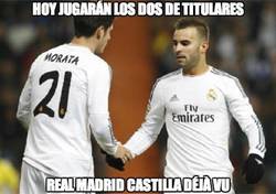 Enlace a Morata y Jesé, los dos titulares con el Madrid