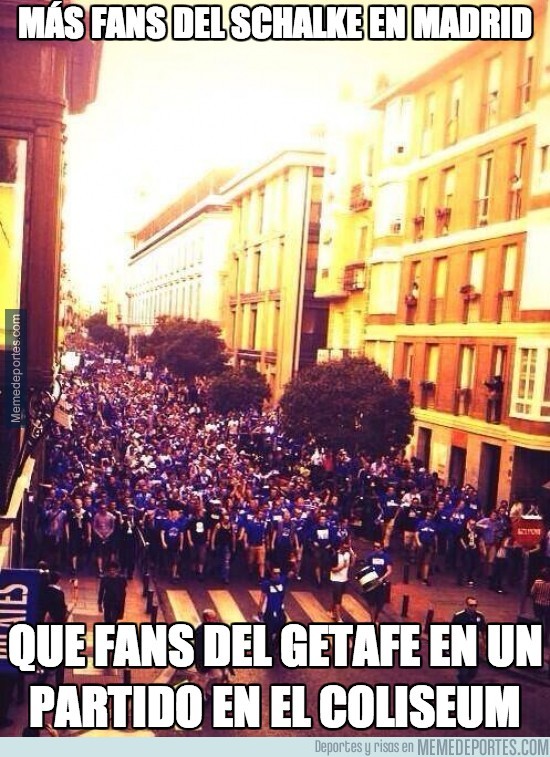 284630 - Más fans del Schalke en Madrid
