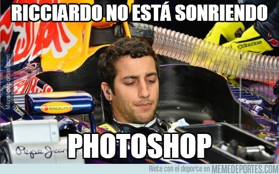 286286 - Ricciardo no está sonriendo