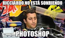 Enlace a Ricciardo no está sonriendo