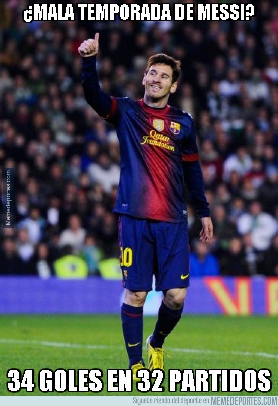 287747 - ¿Mala temporada de Messi?