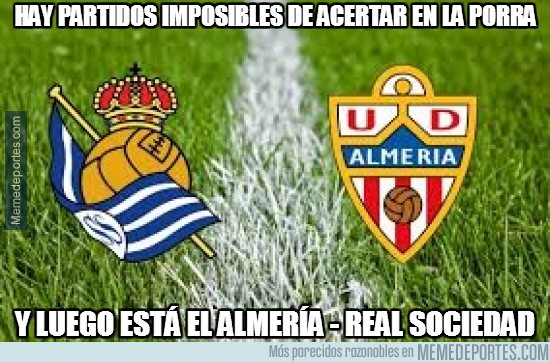 288068 - Almería - Real Sociedad, ¡¡¡4-3!!!
