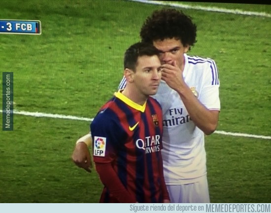 288177 - ¿Qué le dice Pepe a Messi? ¡Las mejores respuestas en los comentarios!