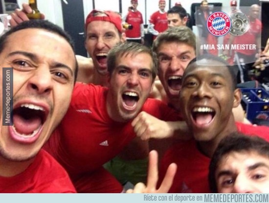 288480 - El selfie de la temporada hasta ahora, grande Bayern