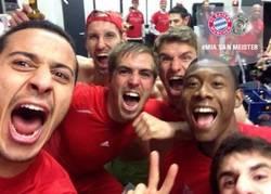 Enlace a El selfie de la temporada hasta ahora, grande Bayern