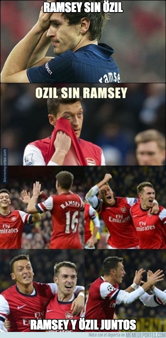 291258 - La única opción que tiene el Arsenal es Ramsey y Özil juntos