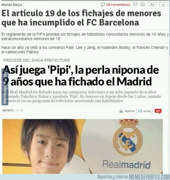 292611 - Las leyes solo aplican para algunos equipos