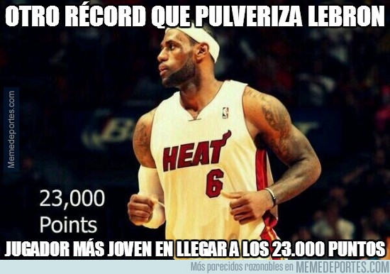 293612 - LeBron James, el rompe-récords