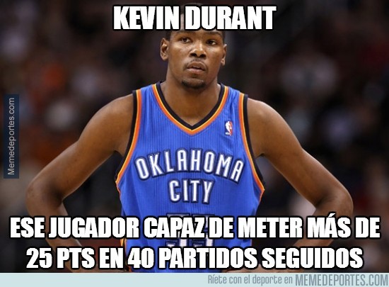293742 - Kevin Durant, también batiendo récords