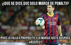 Enlace a Bien jugado Messi, bien jugado...