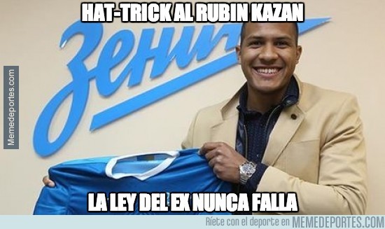 294769 - Salomón Rondón le marca un Hat-Trick al Rubin Kazan