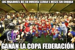 Enlace a Los jugadores del CD Ourense llevan 5 meses sin cobrar