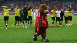 Enlace a Nunca una mascota te había dado tanta pena. Así quedó la mascota del Bayern Münich tras la derrota