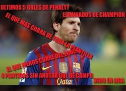Enlace a Messi en estos momentos