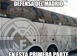 Enlace a Defensa del Madrid en la primera parte #FinalCopaDelRey 