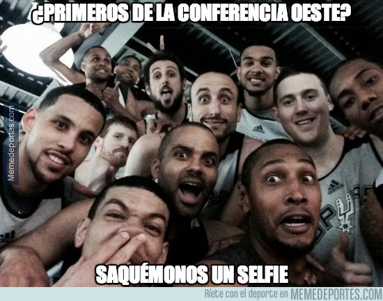 301596 - Selfie de los Spurs