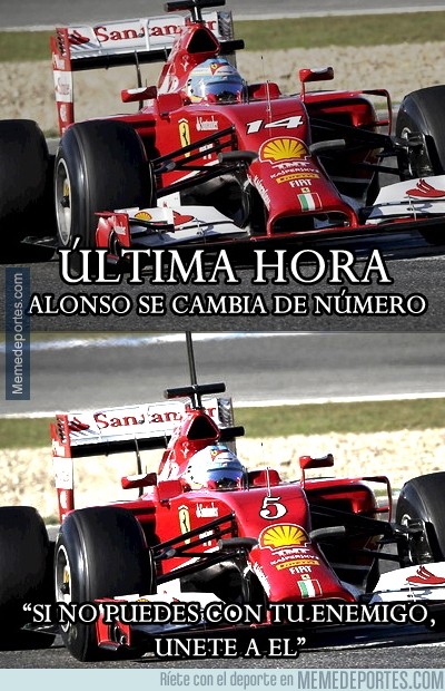 301955 - Alonso y su amor por el número 5. ¡Quinto otra vez!
