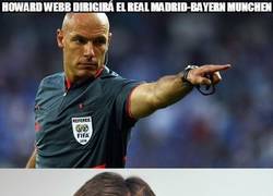 Enlace a Howard Webb dirigirá el Real Madrid - Bayern de Munich