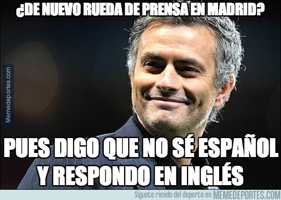 303667 - Mourinho, the special one. Ojalá te lleves un saco de Madrid
