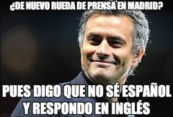 Enlace a Mourinho, the special one. Ojalá te lleves un saco de Madrid