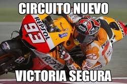 Enlace a Circuito nuevo, victoria segura para Márquez