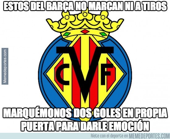 307278 - El Villareal ayudando al Barça como puede