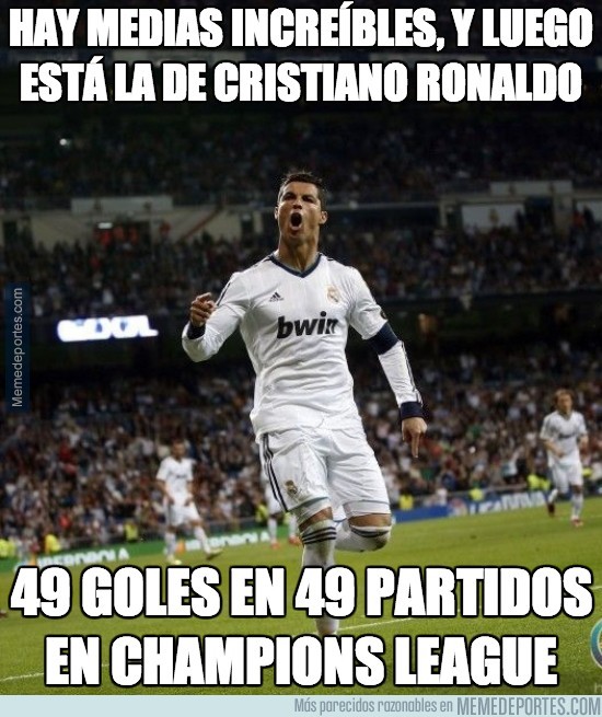 308126 - Hay medias increíbles, y luego está la de Cristiano Ronaldo