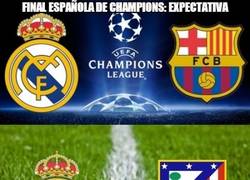 Enlace a Final española de champions: Expectativa vs realidad