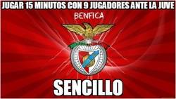 Enlace a Los del Benfica lucharon como si no hubiera mañana ante la Juventus