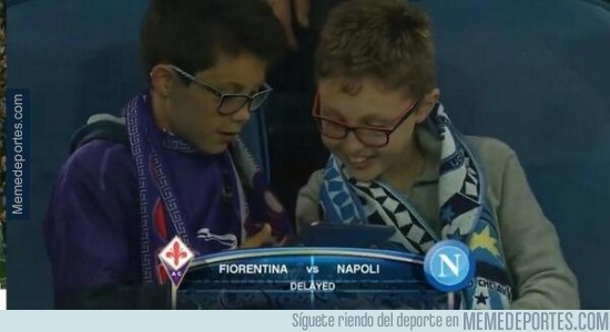 311886 - Los niños dan ejemplo en la final de la Copa Italiana