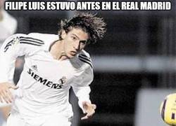 Enlace a Filipe Luis estuvo antes en el Real Madrid