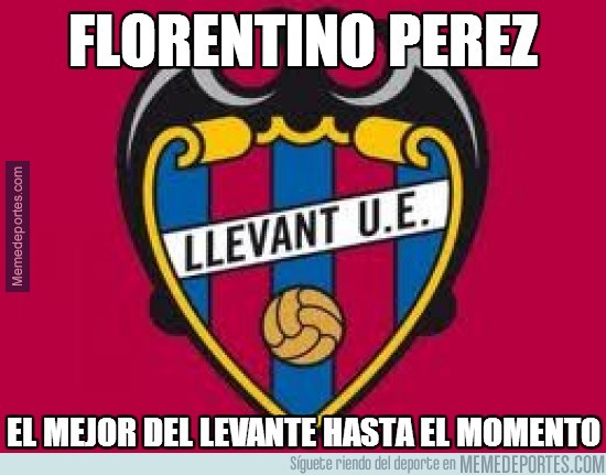312302 - Florentino Pérez, el mejor del Levante en la primera parte