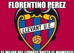 Enlace a Florentino Pérez, el mejor del Levante en la primera parte