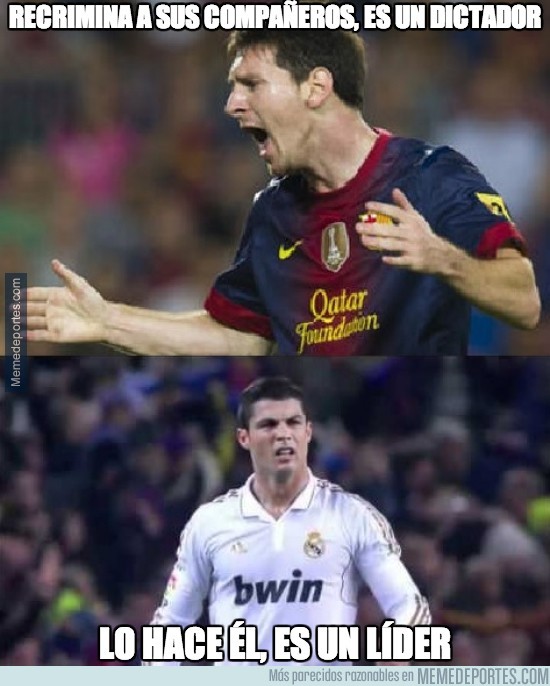 313759 - CR7 vs Messi. Aquí cada uno ve lo que quiere