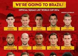 Enlace a Bélgica también anuncia su lista provisional de 30 jugadores