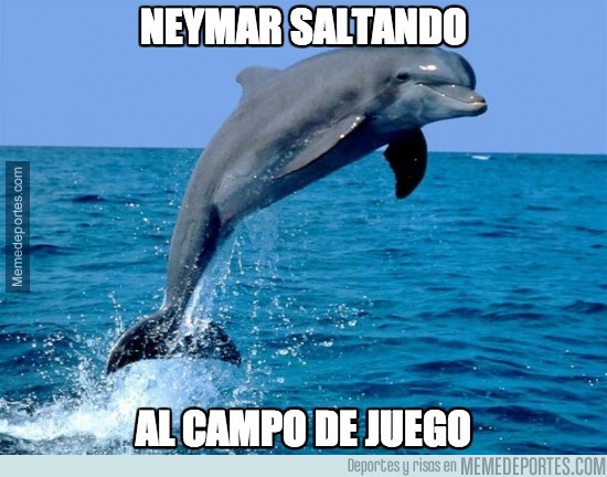 319392 - Neymar saltando al campo de juego