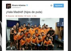 Enlace a El Twitt de Arbeloa a pocas horas de la final de la Champions