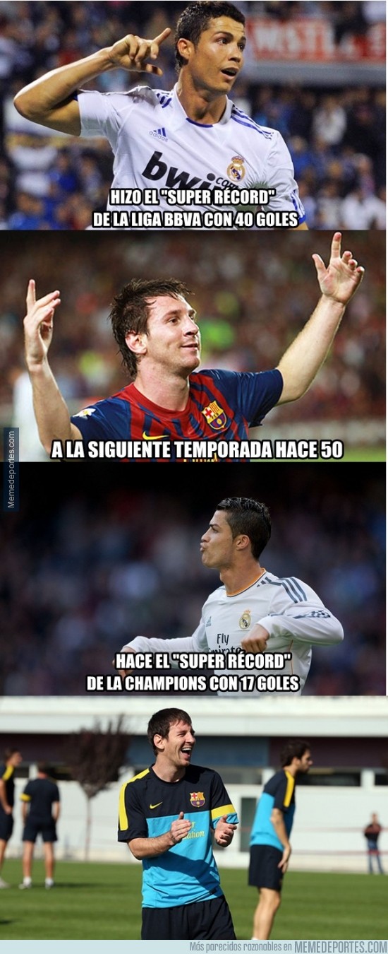 325616 - Nada es imposible para Messi. El año que viene va a por el récord de Cristiano