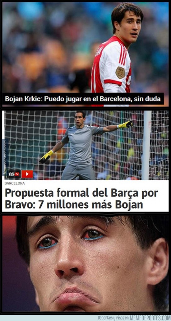 329703 - Bojan, no te esperabas ser la moneda de cambio ¿eh?