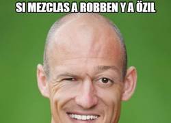Enlace a Si mezclas a Robben y a Özil