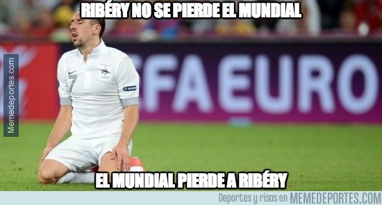 330818 - Ribéry no se pierde el Mundial